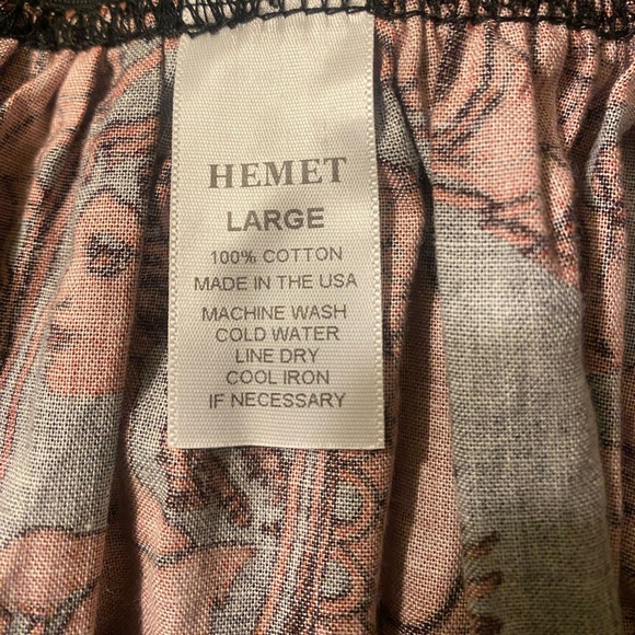 NWOT Hemet rockabilly pleated elastic skirt - Picture 7 of 7